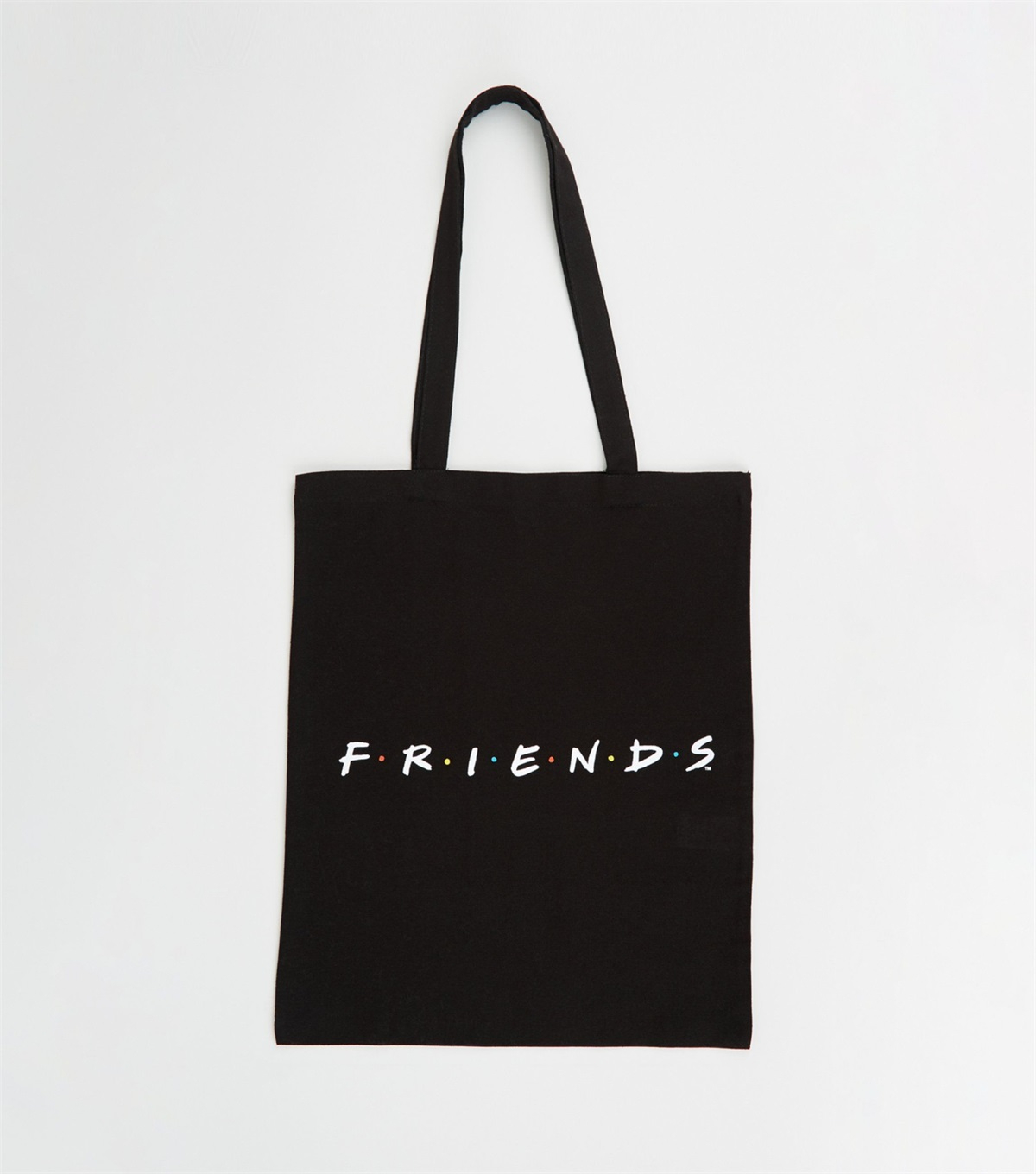 PZB260117 black-logo-friends-canvas-bag
