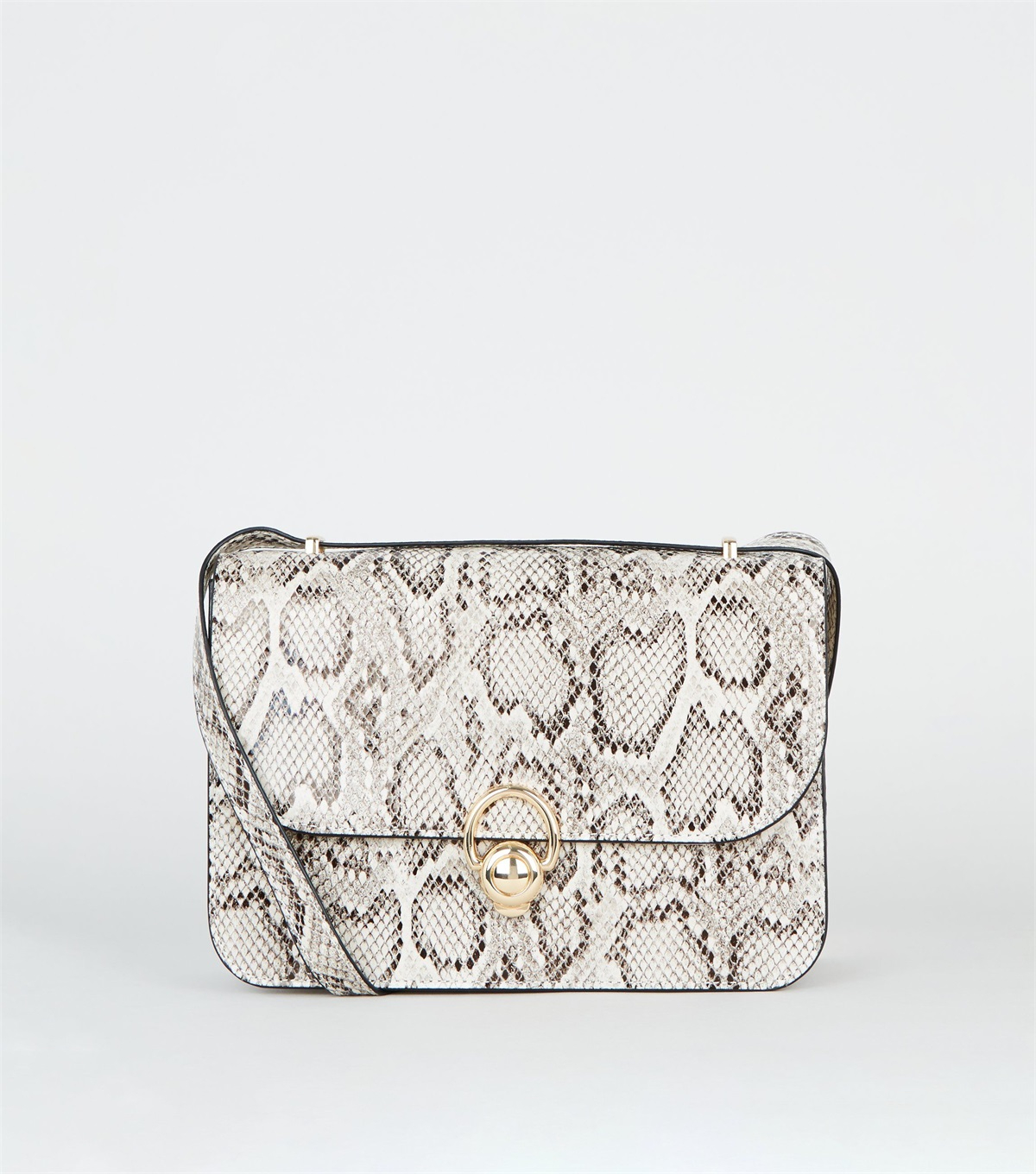 PZB260155 brown-faux-snake-shoulder-bag