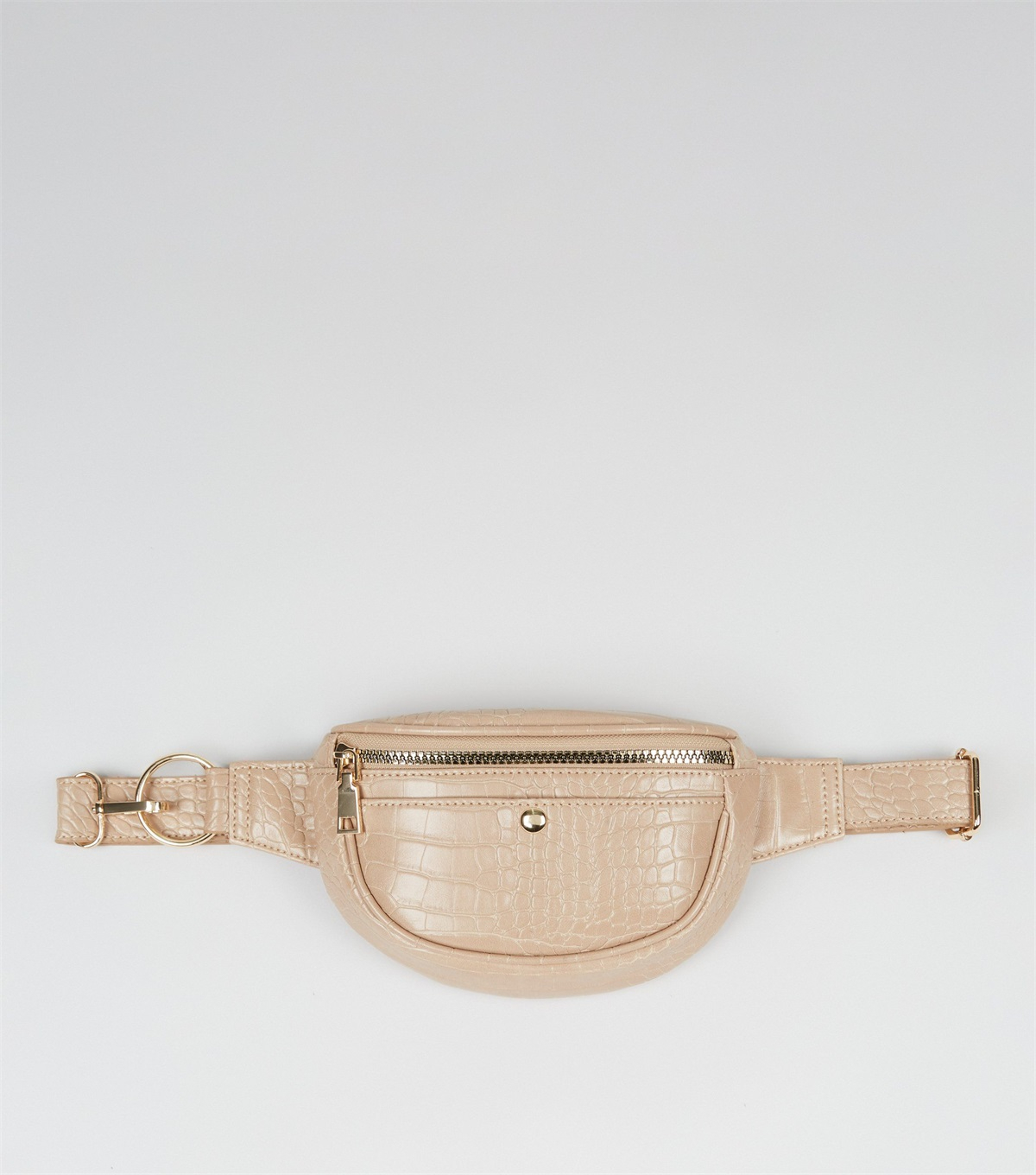 PZB260157 camel-faux-croc-bum-bag
