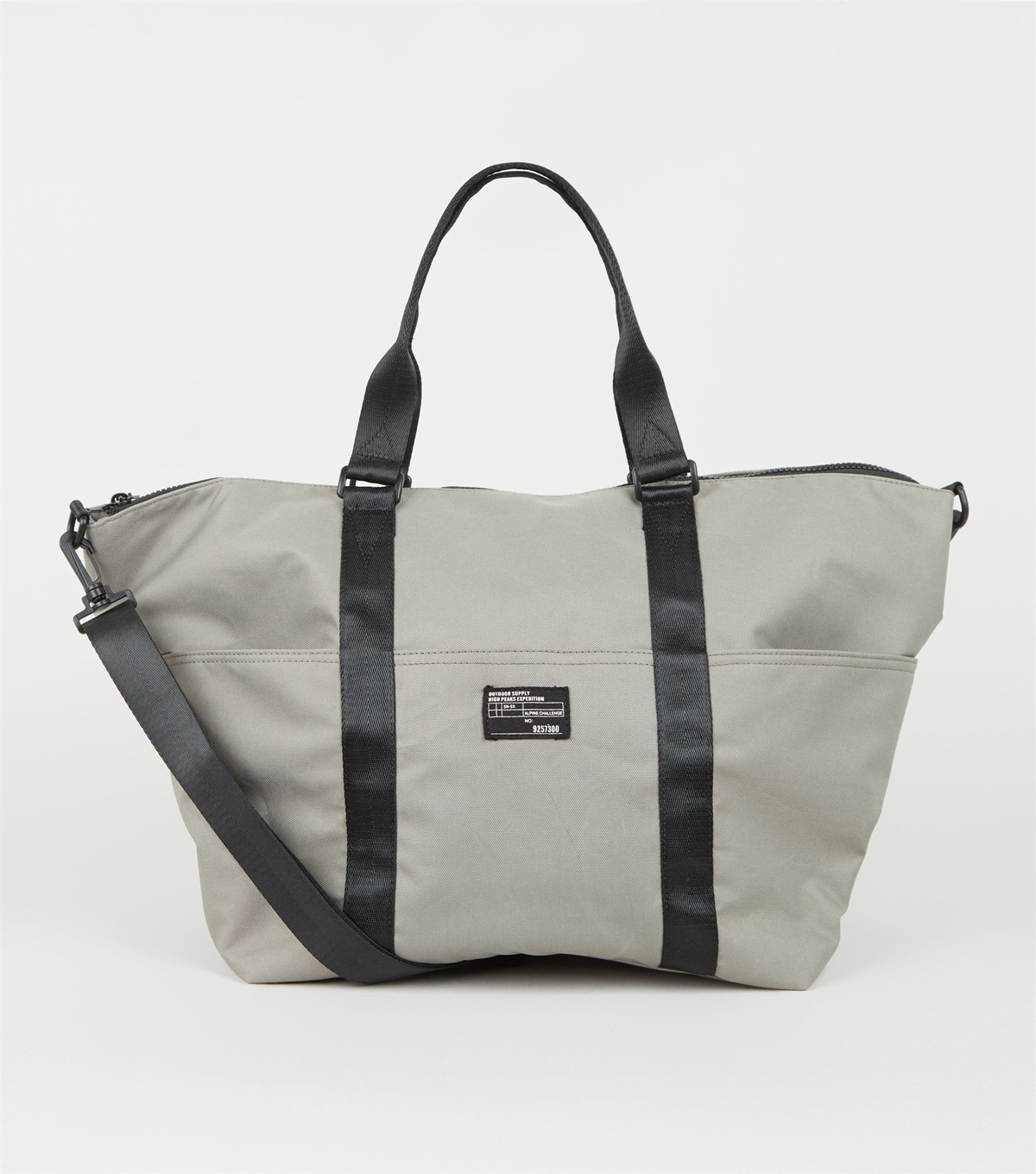 PZB260187 grey-sports-holdall-bag