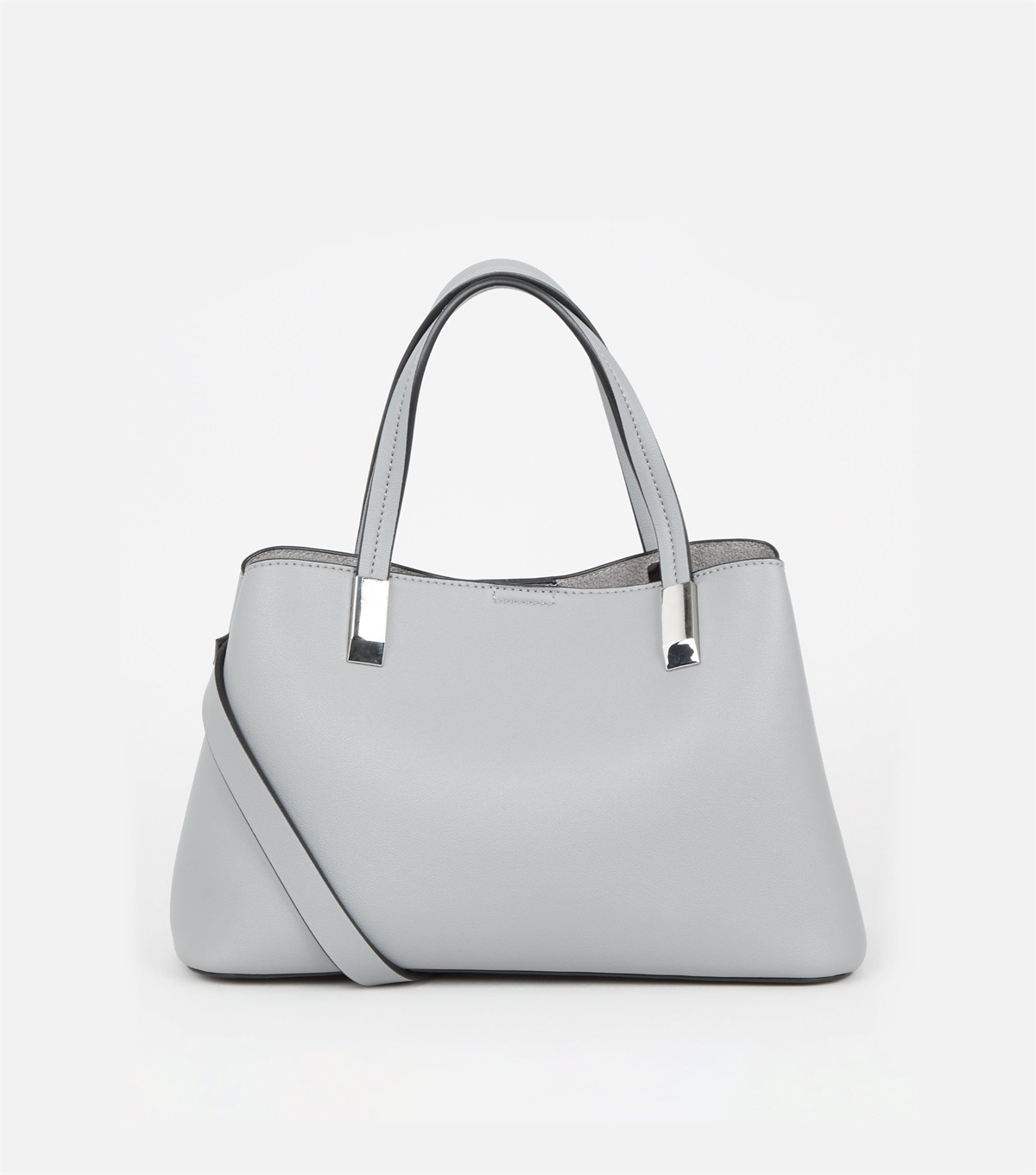 PZB260183 grey-leather-look-mini-tote-bag