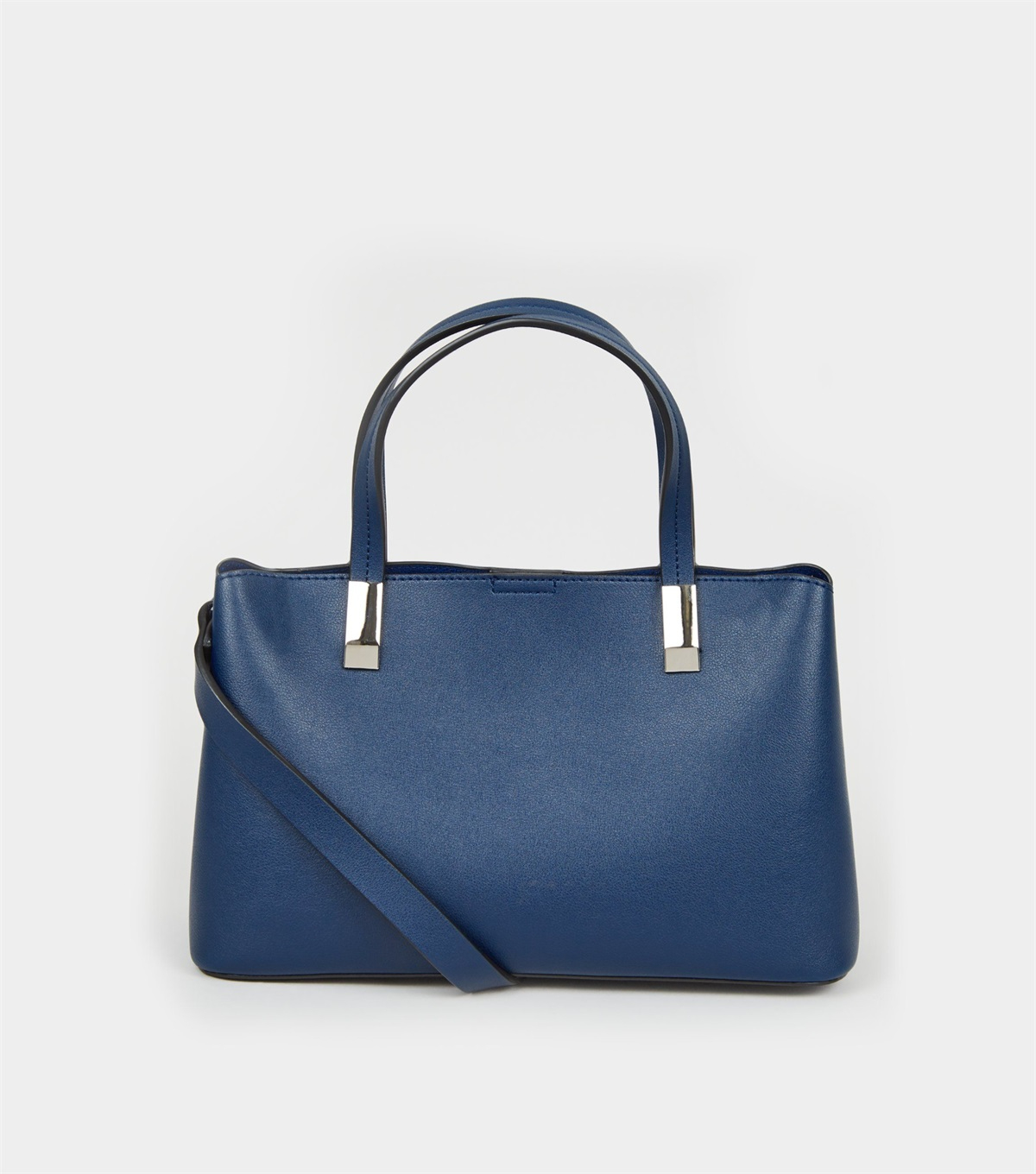 PZB260195 navy-leather-look-mini-tote-bag